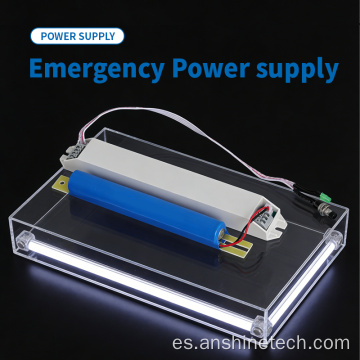 Energía de respaldo de emergencia para sistemas de iluminación